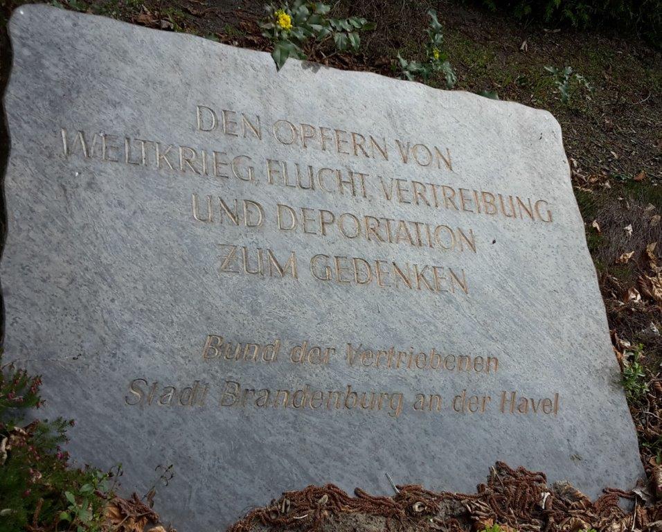 Gedenktafel Brandenburg a.d.H. Krematorium